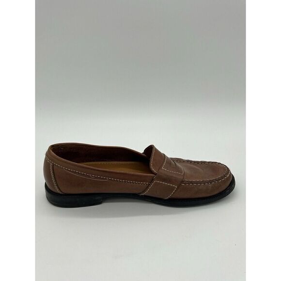 Cole Haan Douglas Country Brown Leather Penny Loafer Shoes Men’s Size 9M - Picture 5 of 9